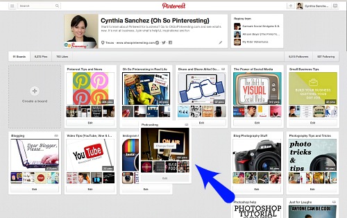 How to move Pinterest boards