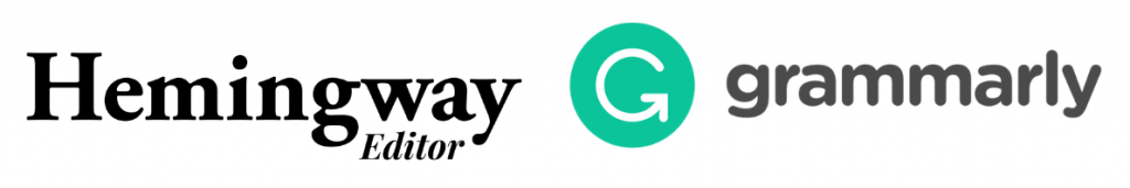 Grammarly and Hemingway App