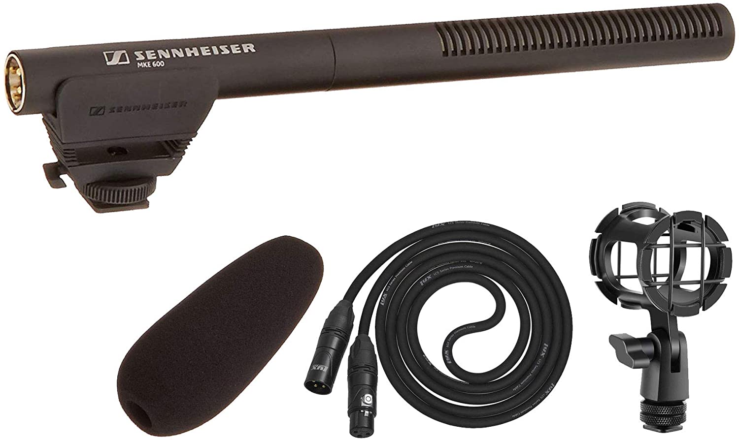 Video, Cinema and Broadcasting Shotgun Microphone Kit